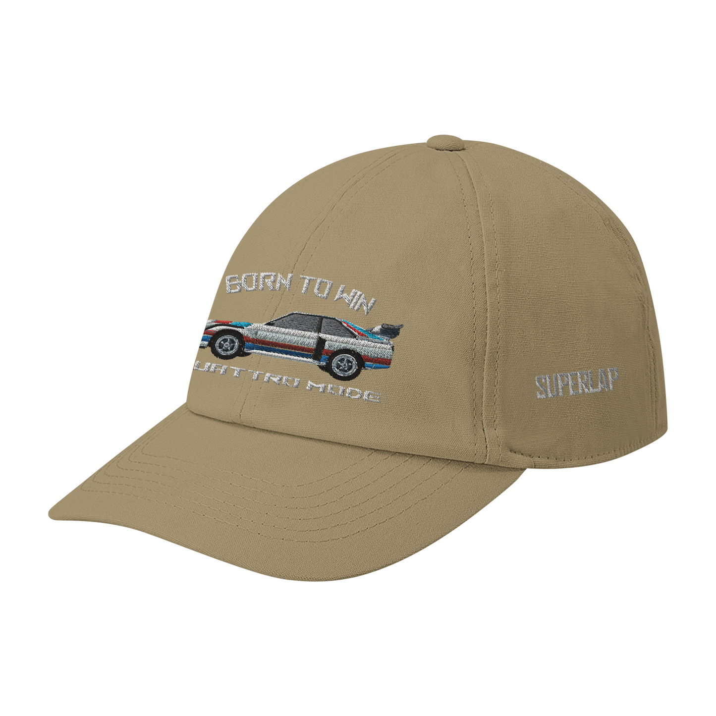 Quattro Born To Win Dad Cap