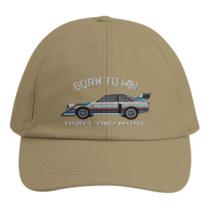 Quattro Born To Win Dad Cap