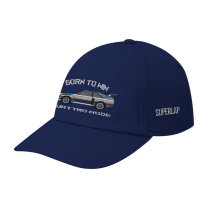 Quattro Born To Win Dad Cap