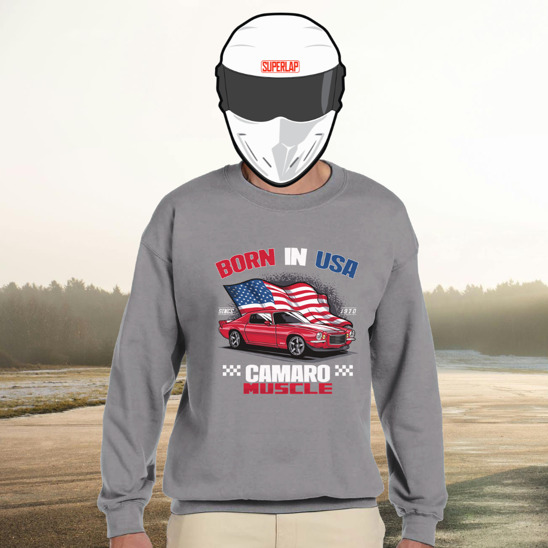 Born In USA Camaro Sweatshirt