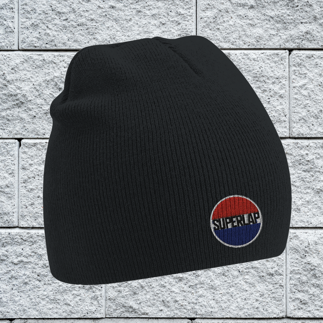 Retro Blue Bird Beanie