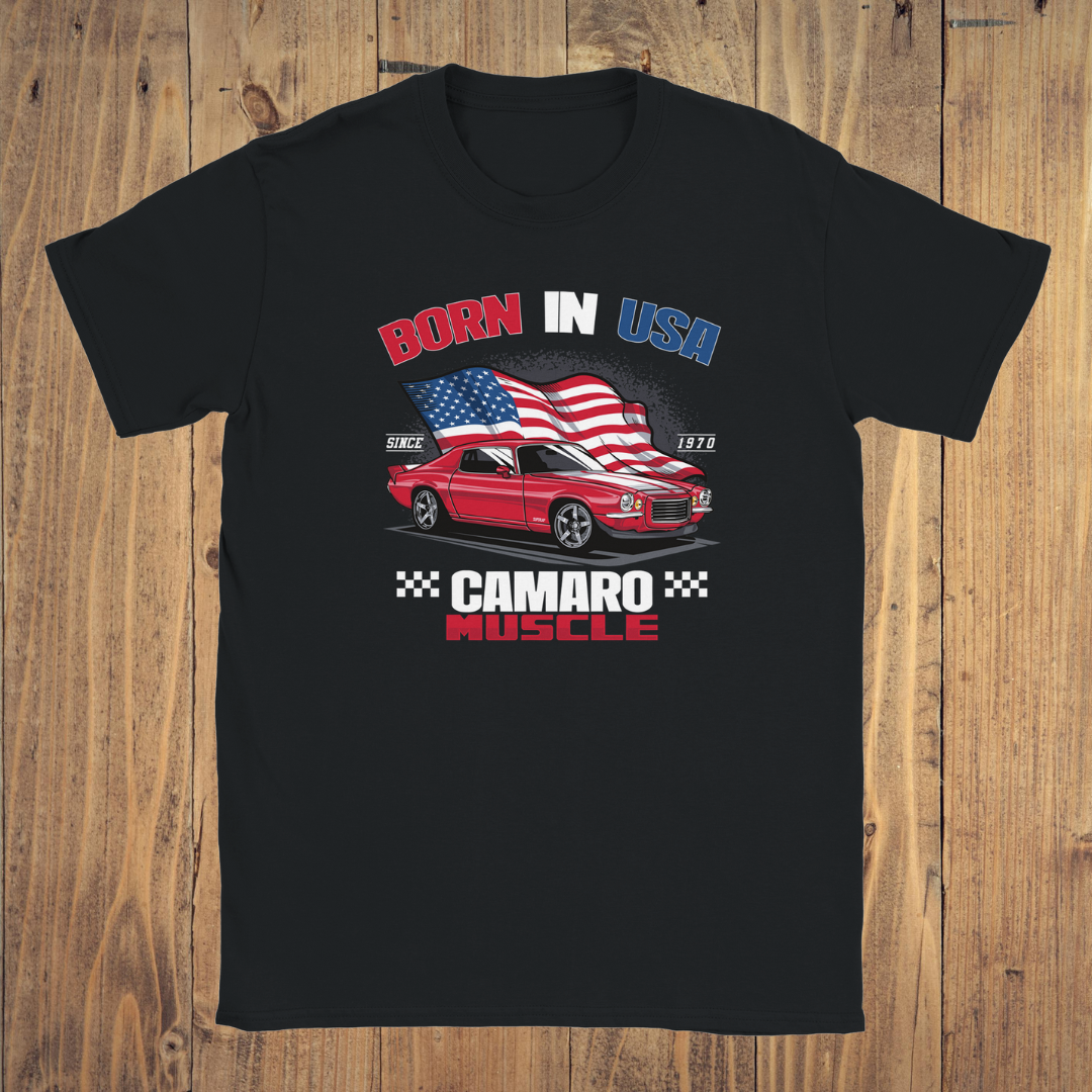 Born In USA Camaro T-Shirt