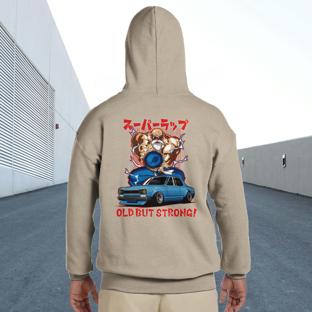 Hakosuka Old But Strong Hoodie