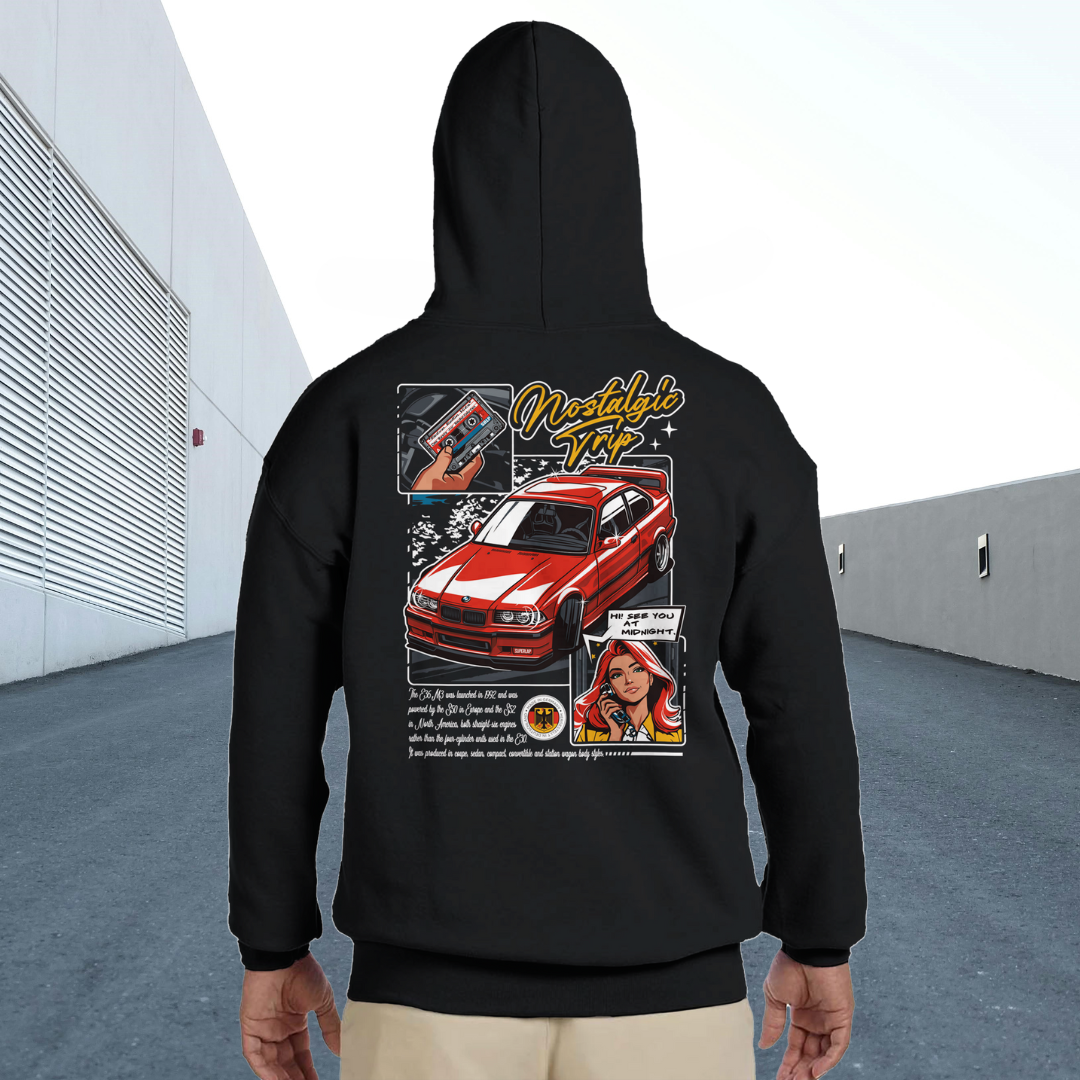 E36 M3 Nostalgic Trip Hoodie