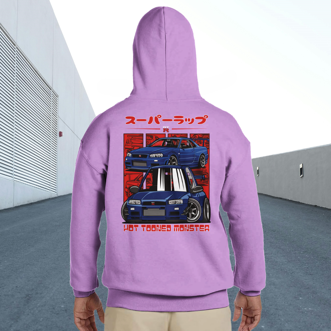 R34 Tooned Monster Hoodie