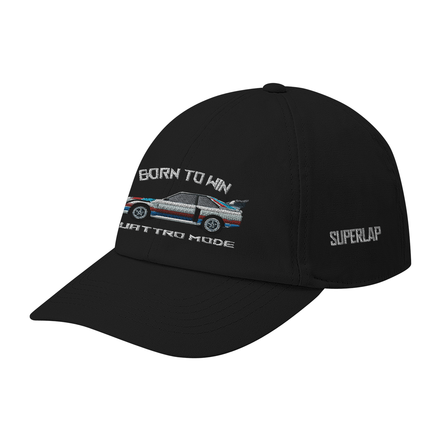 Quattro Born To Win Dad Cap