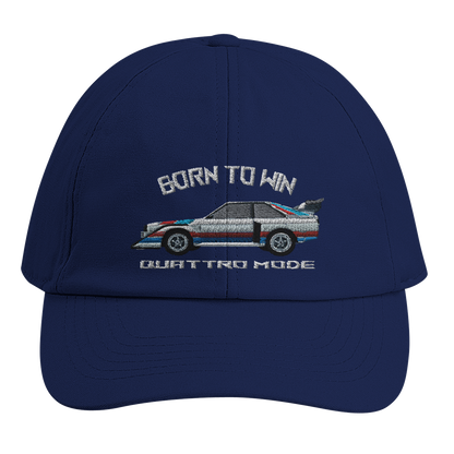 Quattro Born To Win Dad Cap