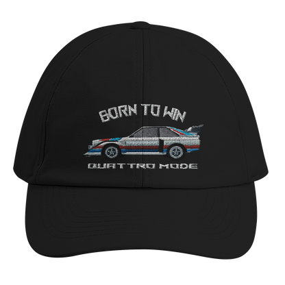 Quattro Born To Win Dad Cap