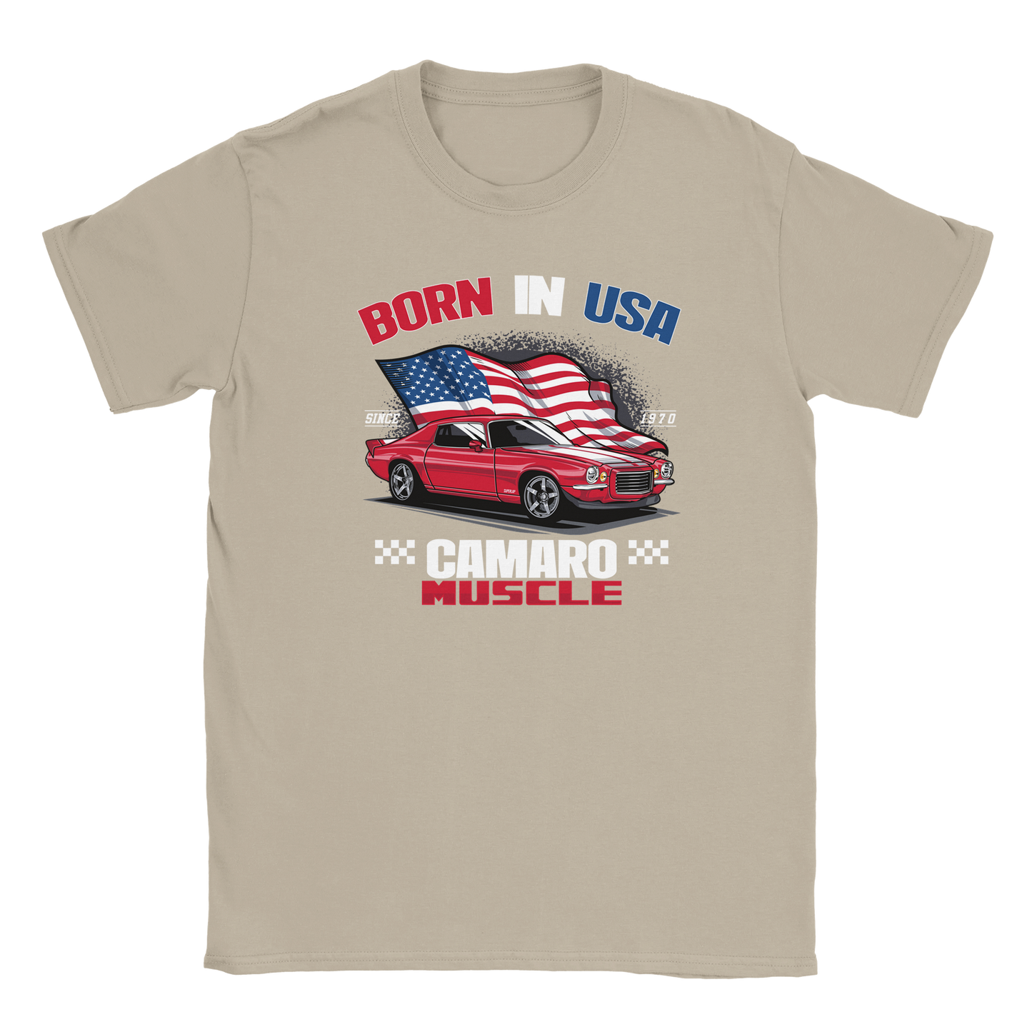 Born In USA Camaro T-Shirt