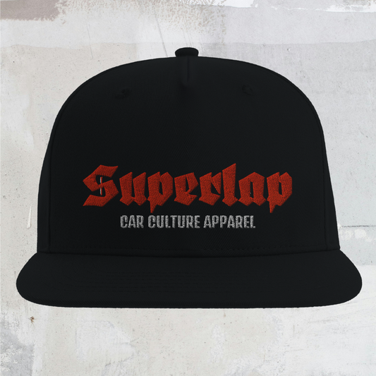 Superlap Hot Rod Style Snapback Cap